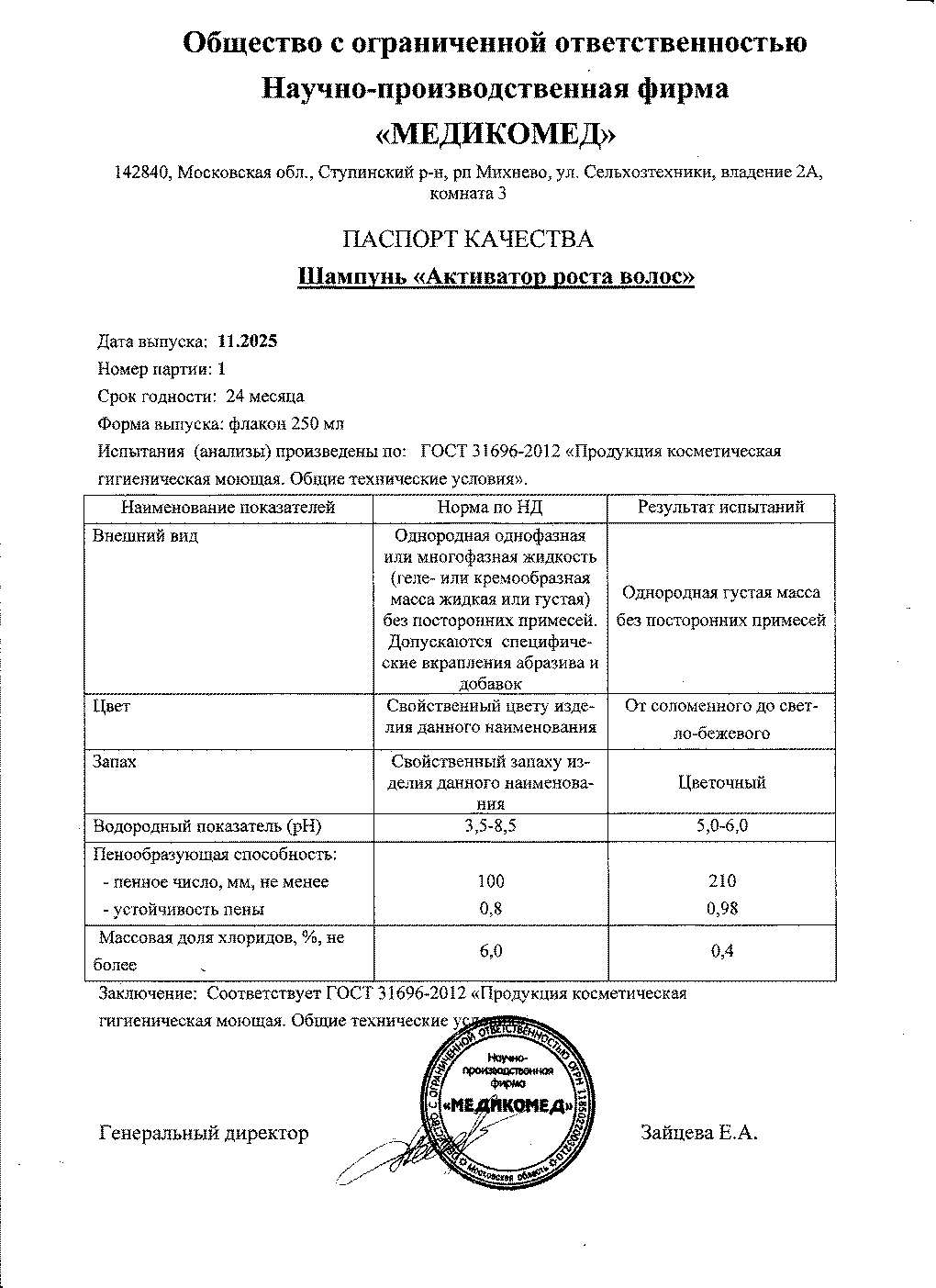 Паспорт №112025